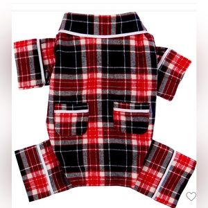 Fab dog 12 inch flannel pajamas. New with tags